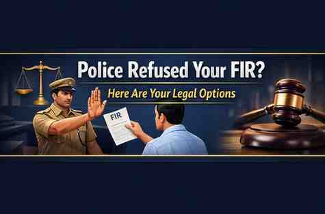 Police Refused Your FIR? Here Are Your Legal Options