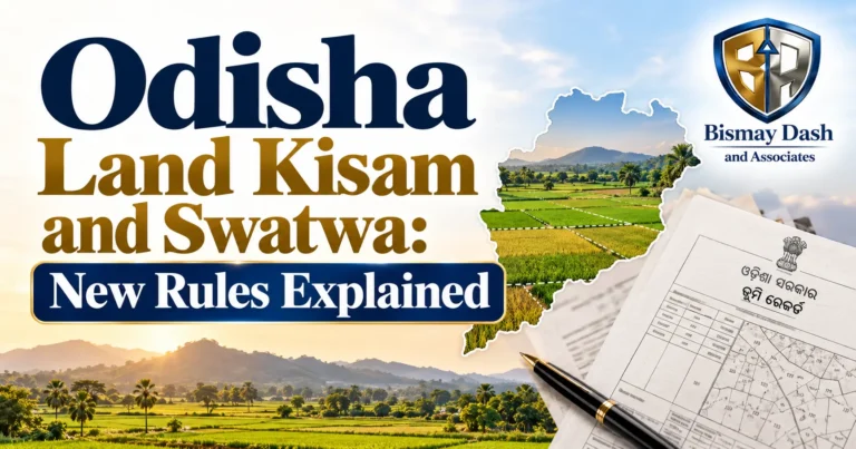 Odisha Land Kisam and Swatwa: New Rules Explained