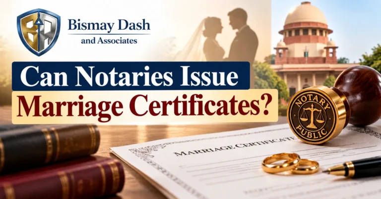 Can Notaries Issue Marriage Certificates? Law Explained