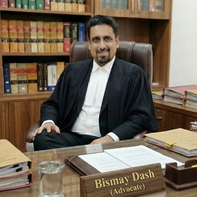 Bismay Dash, Advocate, Founder and Principal Advocate of Bismay Dash & Associates, Bhubaneswar