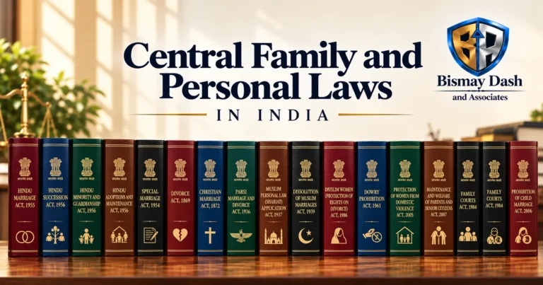 Central Family and Personal Laws in India — Complete Acts Library