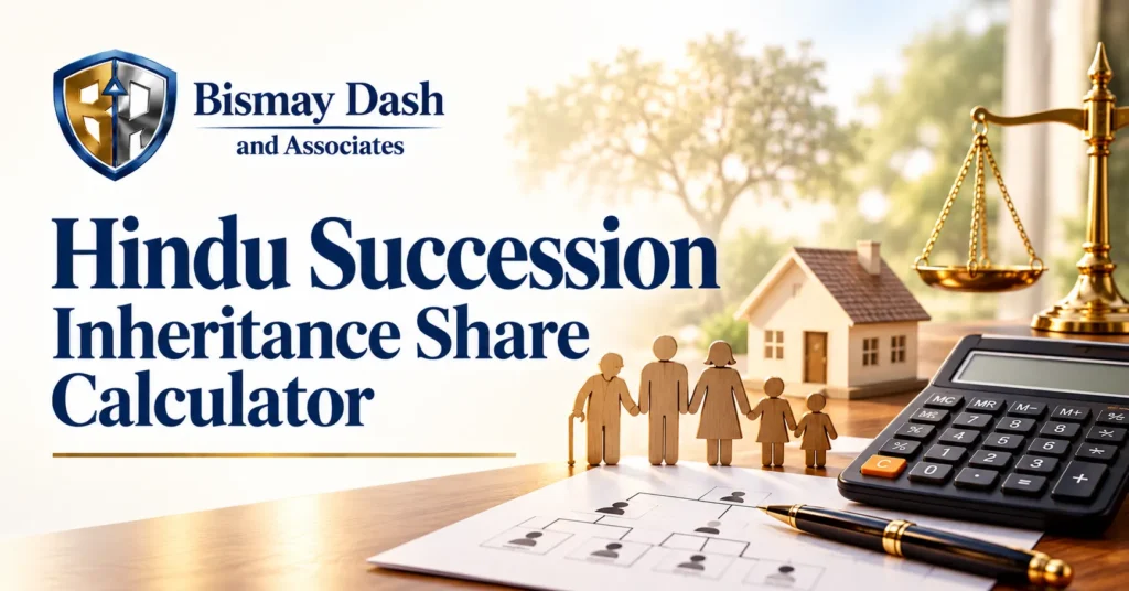 Hindu Succession Inheritance Share Calculator (Section 10)