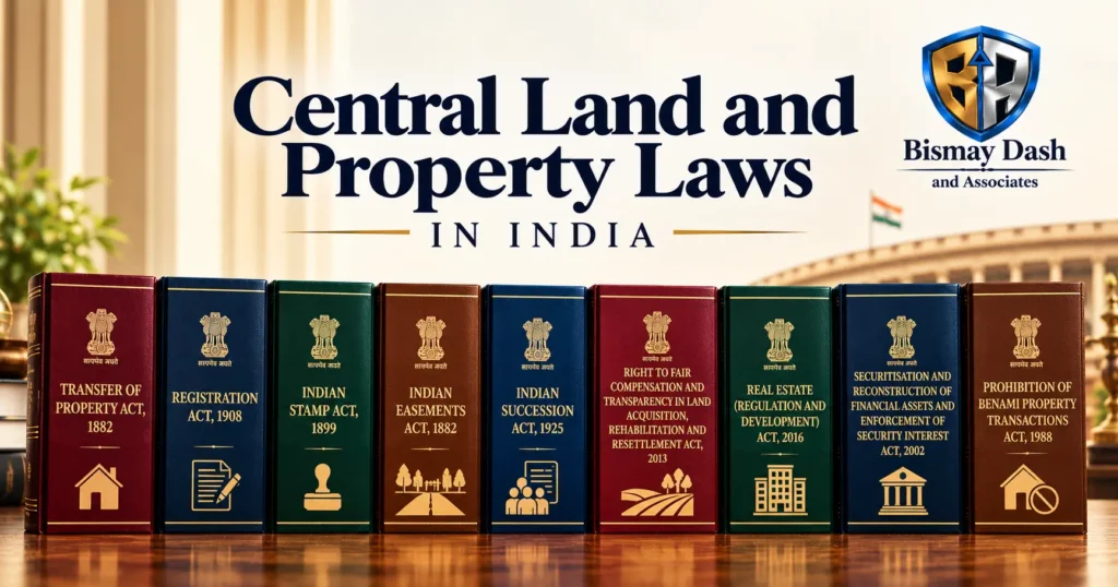 Central Land and Property Laws in India — Complete Acts Library