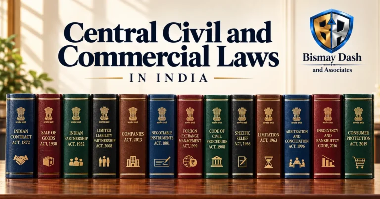 Central Civil and Commercial Laws in India — Complete Acts Library