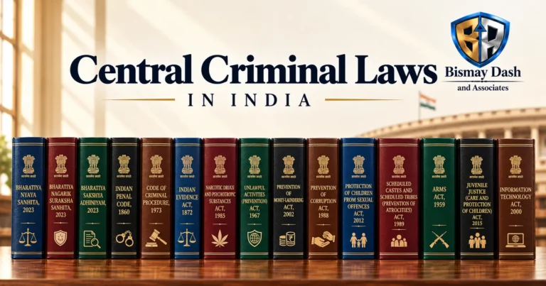 Central Criminal Laws in India — Complete Acts Library