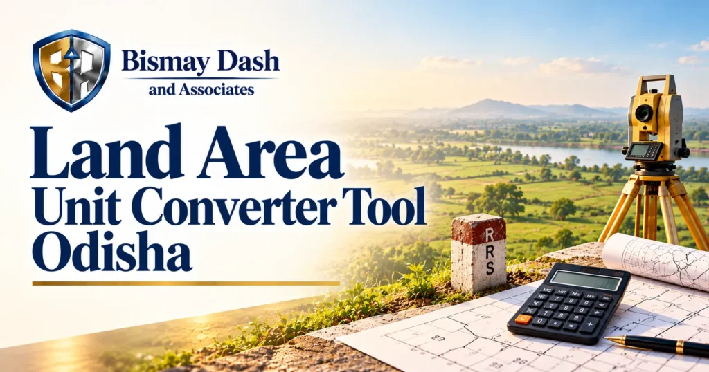 Land Area Unit Converter Odisha 2026
