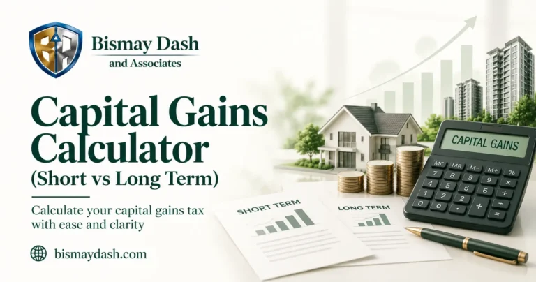 Capital Gains Calculator (Short vs Long Term)