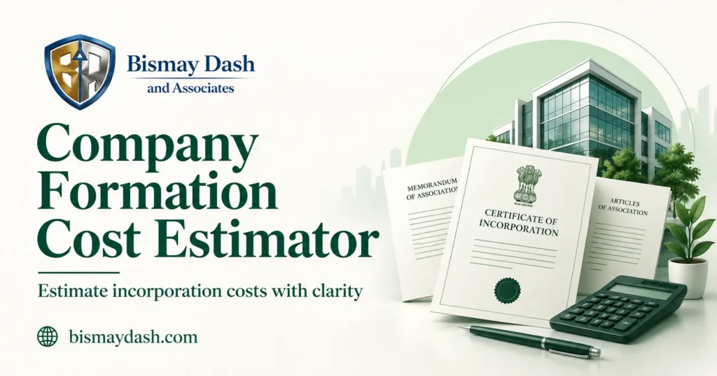 Company Formation Cost Estimator